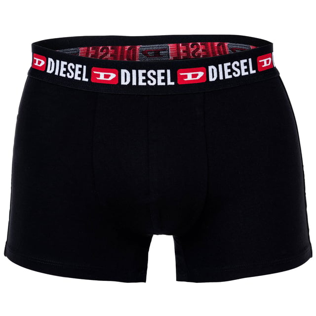 DIESEL Boxershorts im 2er Pack aus elastischer Baumwollmischung. Lässiger Look und sehr hoher Tragekomfort. Mit Logobund und stylischem Kontraststreifen.