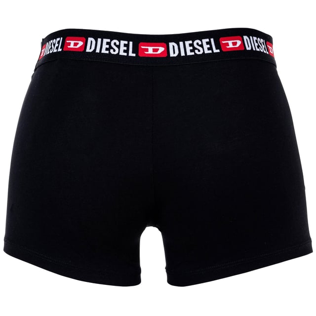DIESEL Boxershorts im 2er Pack aus elastischer Baumwollmischung. Lässiger Look und sehr hoher Tragekomfort. Mit Logobund und stylischem Kontraststreifen.