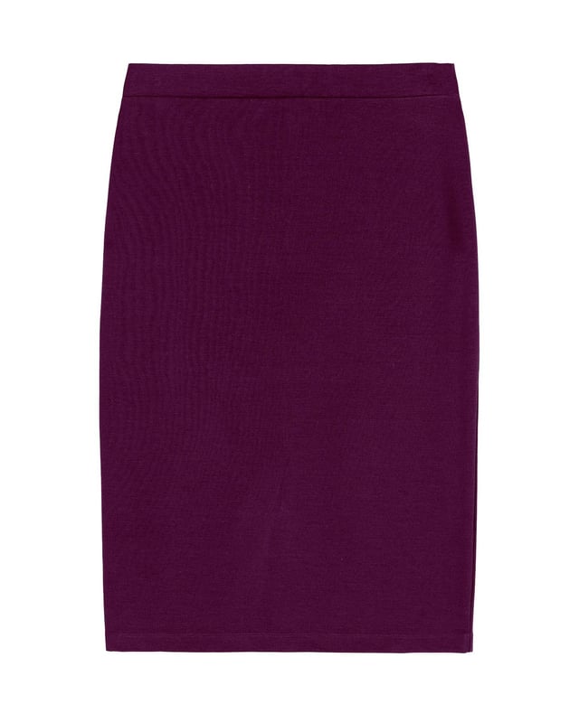 The ultimate versatile staple for endless outfit options; pair with our Cotton Rib Shirt for a polished office outfit or add a drapey top for effortless evening glamour.