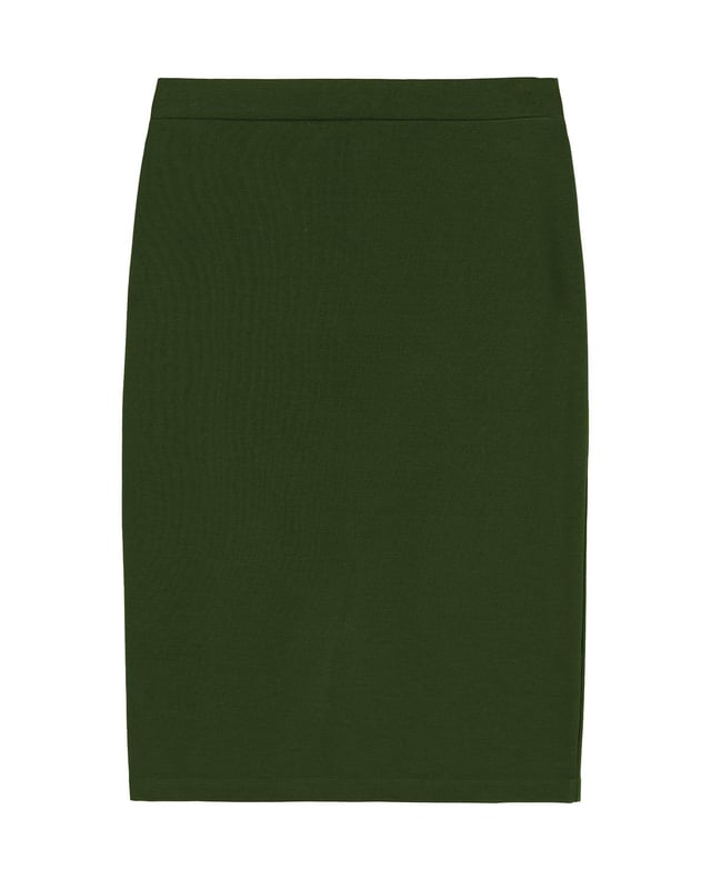 The ultimate versatile staple for endless outfit options; pair with our Cotton Rib Shirt for a polished office outfit or add a drapey top for effortless evening glamour.