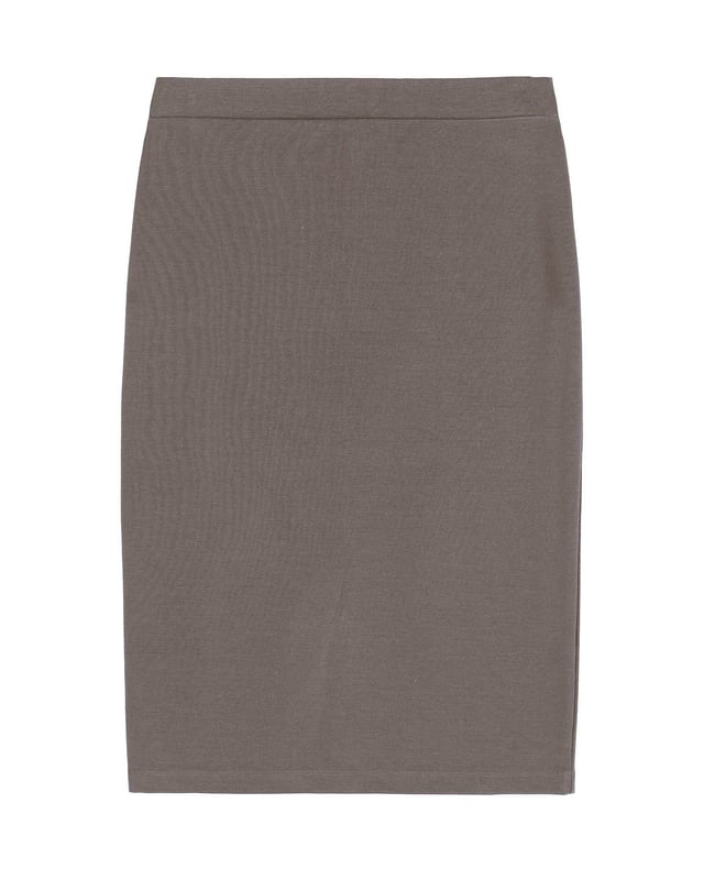 The ultimate versatile staple for endless outfit options; pair with our Cotton Rib Shirt for a polished office outfit or add a drapey top for effortless evening glamour.