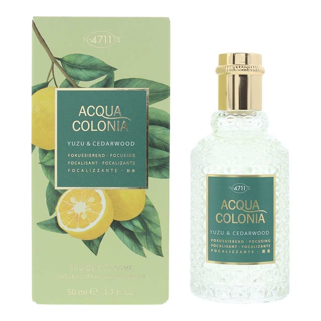 Acqua Colonia Yuzu & Cedarwood by 4711 is a Fresh and Citrusy fragrance crafted by perfumer Angéline Leporini and launched in 2024. This scent opens with the sparkling brightness of Yuzu—a rare Japanese citrus fruit—delivering an immediate burst of zest and vitality. The crisp citrus is beautifully grounded by smooth Cedarwood, which adds a dry, woody elegance that lingers on the skin. Light yet characterful, this unisex cologne is perfect for daily wear, offering a clean, refreshing scent that's effortlessly modern and uplifting.