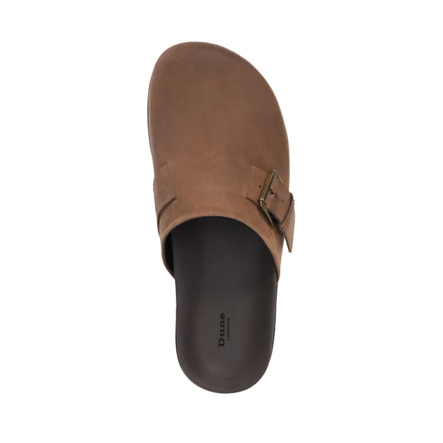 A statement of unmatched comfort, endless style and timeless quality our Baldwin clogs are easy-to-wear and comfortable all year round. Designed with a comfortable footbed this wear-with-everything style features buckle detailing.