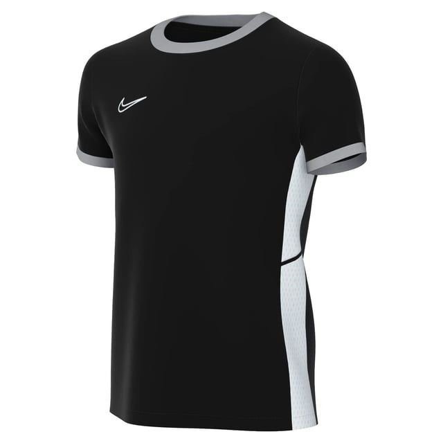 Elevate your game with the Nike Academy 25 Junior Short Sleeve Top—a must-have for aspiring athletes and seasoned players alike. Imagine stepping onto the field, feeling cool confidence wash over you as you gear up for your training routine or next big match. This top incorporates advanced Nike Dri-FIT technology to whisk away sweat, ensuring you remain dry and comfortable even during the most intense drills. With mesh panels strategically placed on the back and sides, enjoy optimal airflow that keeps you cool and focused on the task at hand. This top promises durability and performance.RRP: £17.00But functionality doesn’t mean you have to sacrifice style. Available in a spectrum of nine striking colours, the Nike Academy 25 allows you and your team to express your individual spirit and unity. Whether you're coordinating with your team or standing out with your unique flair, this top is your ticket to making a bold statement on the field. Get ready to redefine what it means to train hard and look great—because with the right gear, greatness is only a match away.FeaturesNike Dri-FIT technology moves sweat away from your skin for quicker evaporation, helping you stay dry and comfortable.Mesh on the back and sides lets air flow to help keep you cool.100% POLYESTERFZ9758