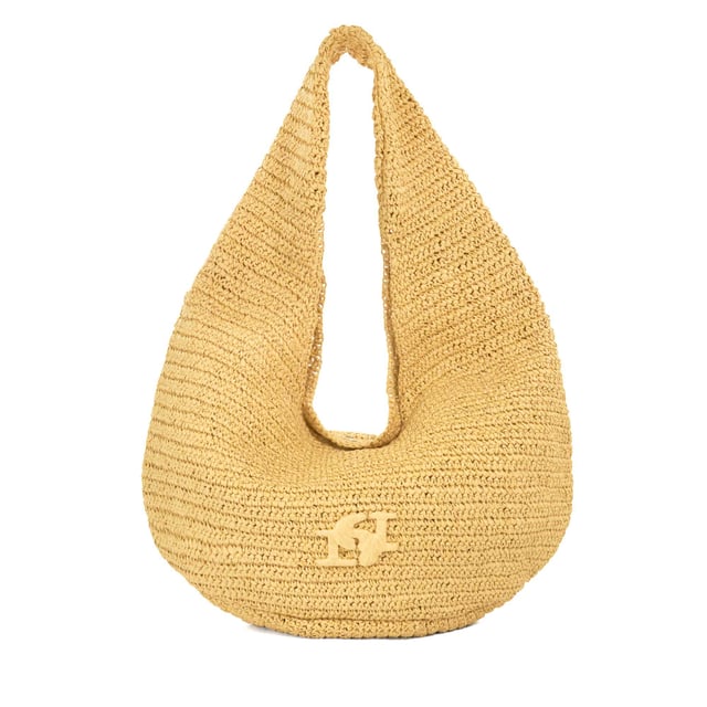 Dune Accessories Dangerous - Logo Raffia Shopper Book, bottle, mobile phone...this unlined woven raffia shoulder bag profile is the perfect addition to beach days and weekend getaways. Featuring our signature interlocking double D logo wrapped in raffia to complement the bag, this stylish summer accessory comes with an internal unlined raffia pouch to store valuables.