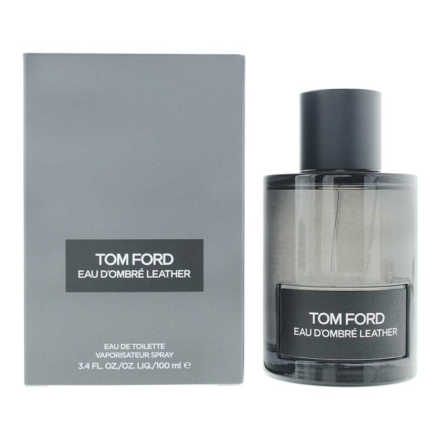 Tom Ford Eau D'ombre Leather Eau de Toilette 100ml Spray for Him Eau D'ombre Leather by Tom Ford is a Leather fragrance for men crafted by Sonia Constant and Olivier Gillotin and launched in 2024. This scent opens with a spicy and aromatic blend of Cardamom, Ginger, and Coriander, creating an invigorating and dynamic start. The heart reveals a rich fusion of smooth Leather and creamy Vanilla, adding warmth and depth. As it settles, the fragrance is anchored by Ambrofix™, delivering a modern, ambery touch with lasting intensity. Perfect for those who appreciate a refined, masculine, and sensual leather scent with a touch of spice and elegance.