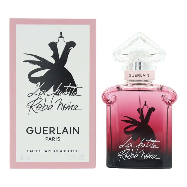 Guerlain La Petite Robe Noire Absolue Eau de Parfum is an opulent and captivating fragrance for women that brings an intense and sophisticated twist to the classic La Petite Robe Noire collection. Launched in 2019, this fragrance is perfect for colder seasons and evening wear, exuding a rich, luxurious aura that is both timeless and modern. The scent comes in a beautiful, iconic bottle, designed to reflect the elegance and allure of the fragrance inside.

The fragrance opens with an enticing combination of bergamot and black cherry, offering a juicy and vibrant introduction that is both sweet and zesty. The heart reveals a blend of rich rose and almond, bringing a creamy, floral sweetness that adds depth and complexity. The base notes of praline, vanilla, and patchouli create a warm, indulgent foundation, leaving a lasting, gourmand trail that is both irresistible and comforting.

Top Notes: Bergamot, Black Cherry
Middle Notes: Rose, Almond
Base Notes: Praline, Vanilla, Patchouli

How to Apply:

Spray the fragrance on your pulse points, such as your wrists, neck, and behind your ears, to enhance its projection and longevity.

Avoid rubbing the fragrance after applying, as this can alter its scent and reduce its lasting power.

For wrist application, apply after washing your hands to preserve the fragrance’s true composition.