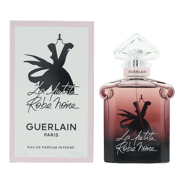 Guerlain La Petite Robe Noire Eau de Parfum Intense is a sophisticated and sensual fragrance for women that captures the essence of modern femininity with an intense, captivating twist. Launched in 2019, this fragrance is perfect for colder seasons and evening wear, offering a rich and seductive profile. 

The scent comes in the iconic La Petite Robe Noire bottle, now adorned with a deeper, more luxurious hue, reflecting the intensity and allure of the perfume inside.  

The fragrance opens with a bright burst of bergamot and cherry, creating a sweet yet tart introduction that is both energizing and inviting. The heart is filled with delicate rose and almond notes, which bring a soft, creamy floral depth that enhances the fragrance's elegance. As the scent settles, the base notes of praline, vanilla, and patchouli provide a warm, gourmand foundation, leaving a lingering, indulgent trail that is both addictive and comforting.  

Top Notes: Bergamot, Cherry 
Middle Notes: Rose, Almond 
Base Notes: Praline, Vanilla, Patchouli  

How to Apply: 

Spray the fragrance onto your pulse points, such as your wrists, neck, and behind your ears, where the scent will diffuse most effectively. 

Avoid rubbing the fragrance after applying, as this can alter its composition and reduce its lasting power. 

For wrist application, apply after washing your hands to preserve the integrity of the fragrance. 

A light spritz on your clothing will help to enhance the scent's longevity.