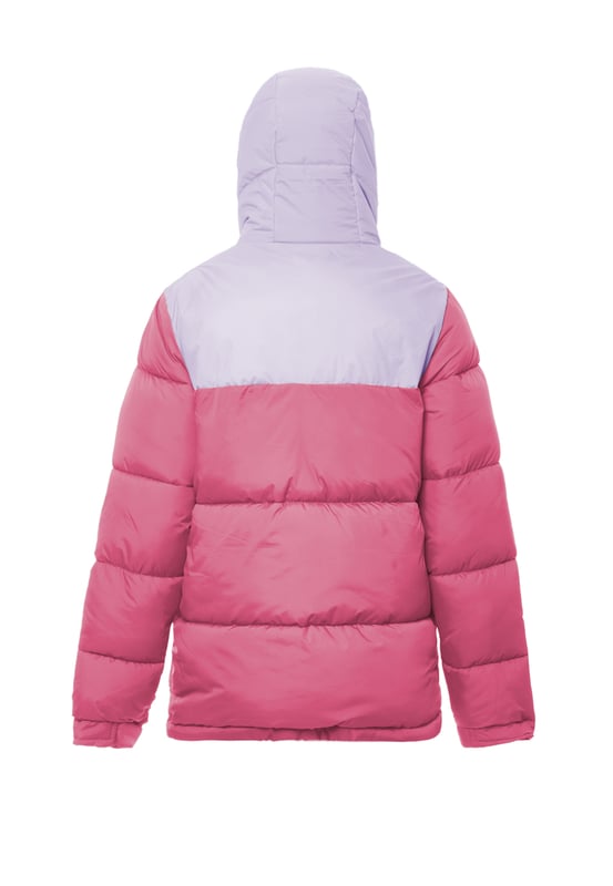 Nu komt kleur in het spel. De gewatteerde pufferjassen van myMo ATHLSR zorgen met hun tweekleurige look voor een winterhighlight. Uitgerust met een capuchon, zijzakken met ritssluiting, verstelbare manchetten en een elastisch trekkoord in de zoom, kan het trendy ontwerp je op een ontspannen manier beschermen tegen lage temperaturen. Het synthetische vulmateriaal isoleert – ook zonder toevoeging van dierlijke producten.  Jas