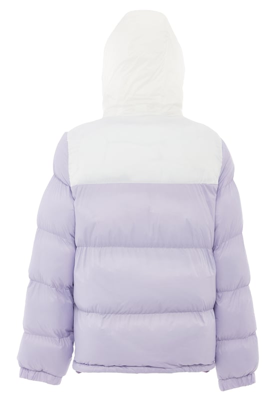 Nu komt kleur in het spel. De gewatteerde pufferjassen van myMo ATHLSR zorgen met hun tweekleurige look voor een winterhighlight. Uitgerust met een capuchon, zijzakken met ritssluiting, verstelbare manchetten en een elastisch trekkoord in de zoom, kan het trendy ontwerp je op een ontspannen manier beschermen tegen lage temperaturen. Het synthetische vulmateriaal isoleert – ook zonder toevoeging van dierlijke producten.  Jas