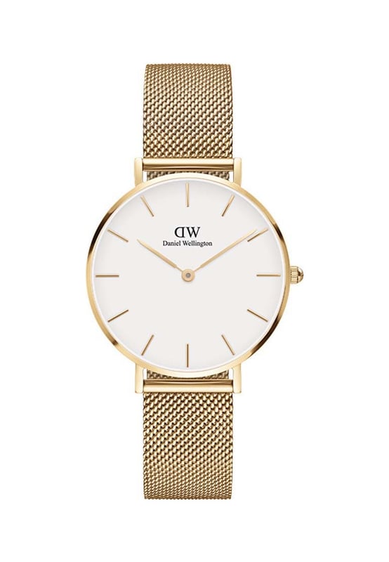 Daniel Wellington DW00100348 Ladies Petite Evergold Gold 32mm Watch One of Daniel Wellington's ever popular watches, the Ladies Petite Evergold Gold 32mm Watch DW00100348 is another great example of a watches. Your Ladies Petite Evergold Gold 32mm Watch will come boxed in the original Daniel Wellington packaging with full instructions.