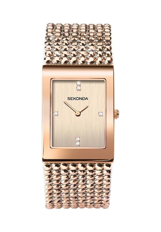 Sekonda 40417 Ladies Shimmer Watch You have to hand it to Sekonda, they know how to manufacture and design timeless watches. This Ladies Shimmer Watch 40417 epitomises the Sekonda ethos, creating functional well designed and great value for money timepieces aimed at the masses. Like all Sekonda wristwatches it will arrive with a full manufacturer backed warranty, so your Ladies Shimmer Watch 40417 will be looked after fully in the unlikely event you should have any issues with it.