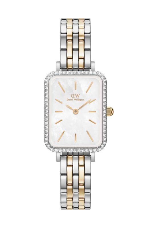 Daniel Wellington DW00100671 Ladies Quadro Lumine Silver 20mm Watch The Daniel Wellington watch range is sold by us for many reasons, we only add manufacturer's to our portfolio who design and manufacture high quality reliable timepieces that also represent great value for your hard earned cash. And this Ladies Quadro Lumine Silver 20mm Watch DW00100671 like all Daniel Wellington watches meets all of our stringent quality tests with ease.