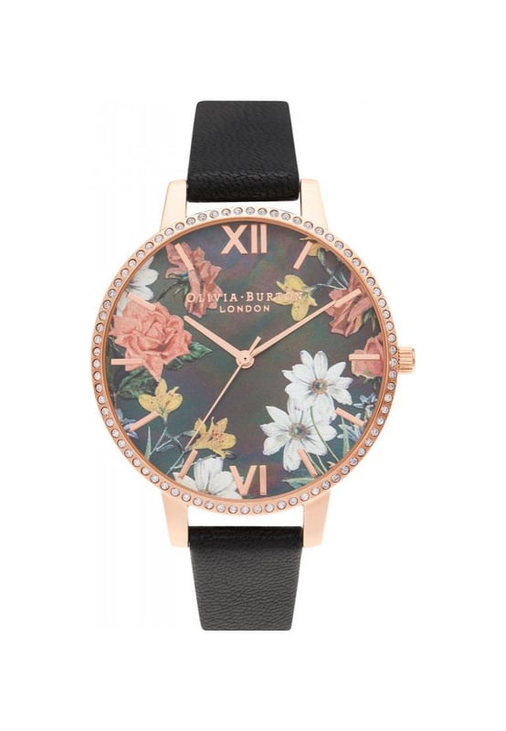 Olivia Burton OB16BF31 - Damenuhr Quarz aus Edelstahl• Material: Edelstahl• Glas: Mineral• Armband: Kunstleder• Farbe: Silber• Wasserbeständigkeit: 10 m (1 ATM)• Gehäusegröße: 38 mm