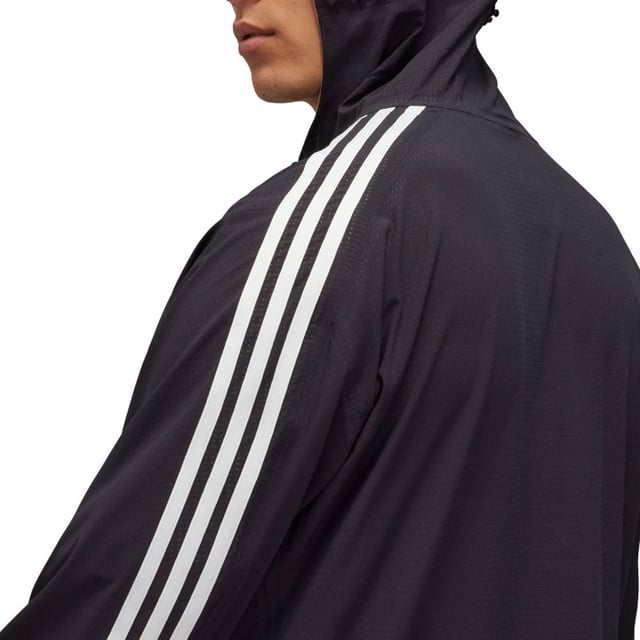 Men's Y-3 JFA Anthem Jacket in Black Mens Y-3 JFA Anthem Jacket in blackY-3 and the Japanese Football Association have collaborated to create unique on-pitch styles worn by JFA during the world's most iconic athletic event. The celebrated jacket that JFA players wear standing side-by-side on the pitch has now been elevated through a Y-3 lens. In collaboration with the Japanese Football Association the Y-3 JFA Anthem Jacket pairs classic sport design with Y-3's masterful eye for detail. The 3-Stripes are seen on one arm only and a JFA crest and Y-3 logo accent the look. AEROREADY manages moisture to keep you dry and feeling confident.This product is made with at least 70% recycled materials. By reusing materials that have already been created we help to reduce waste and our reliance on finite resources and reduce the footprint of the products we make.- A jacket from Y-3 and the Japanese Football Association made in part with recycled materials.- Relaxed fit- Zip front- 83% polyamide (recycled) 17% elastane- AEROREADY- Ribbed cuffs- Y-3 logo and Japan Football Association crest heat transfers- Zip front pockets- Contains at least 70% recycled content- Machine wash cold mild delicate cycle- Ref: IW7385