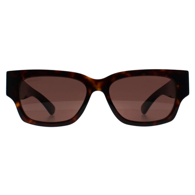 Gucci Rectangle Unisex Havana Brown GG1794S  Sunglasses is crafted with a sleek, refined frame that exudes sophistication, offering both style and comfort with a luxurious design that complements any outfit.