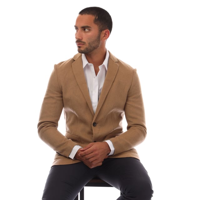 Men's Boss T-Heston-DF Blazer Jacket.- Notch lapels.- Front pockets.- Button closure.- Kissing buttons on the cuff.- Side vent.- Slim fit.- 100% Virgin Wool. Ref: 50459295262.