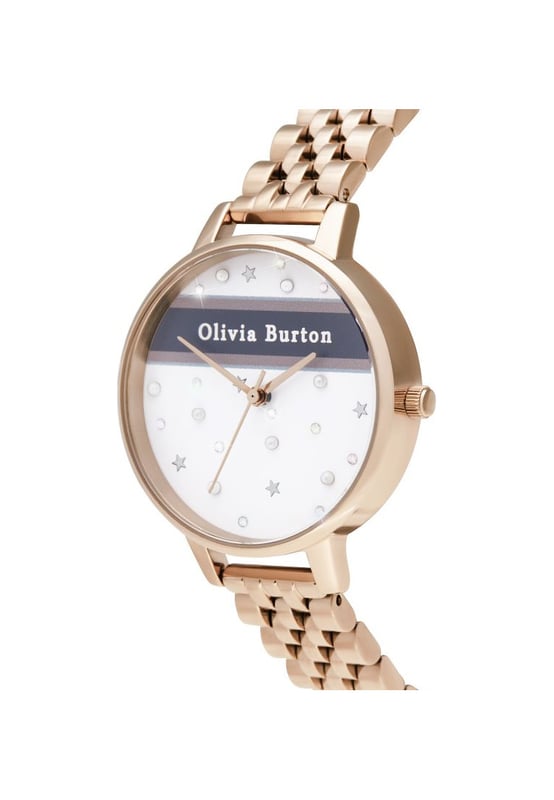 Damenuhr Olivia Burton OB16VS06 (Ø 34 mm) Sind Sie auf der Suche nach zeitlosem Stil und Prestige? Krönen Sie Ihre Eleganz mit den bekanntesten Uhrenmarken!
Weltbekannte Uhrenmarken, die als Symbole für Qualität und Eleganz gelten, sprechen mit klassischen und modernen Designs jeden Stil an. Ob Sie sie im Alltag oder bei besonderen Anlässen tragen, entdecken Sie Uhren, die in jedem Moment einen Unterschied machen. Wenn Sie ein Uhrenliebhaber sind, sollten Sie sich diese Gelegenheit nicht entgehen lassen! Die außergewöhnlichsten Modelle berühmter Marken, die die Zeit prägen, warten auf Sie. Schauen Sie sich jetzt unsere Kollektion an und wählen Sie das Modell, das zu Ihrem Stil passt!