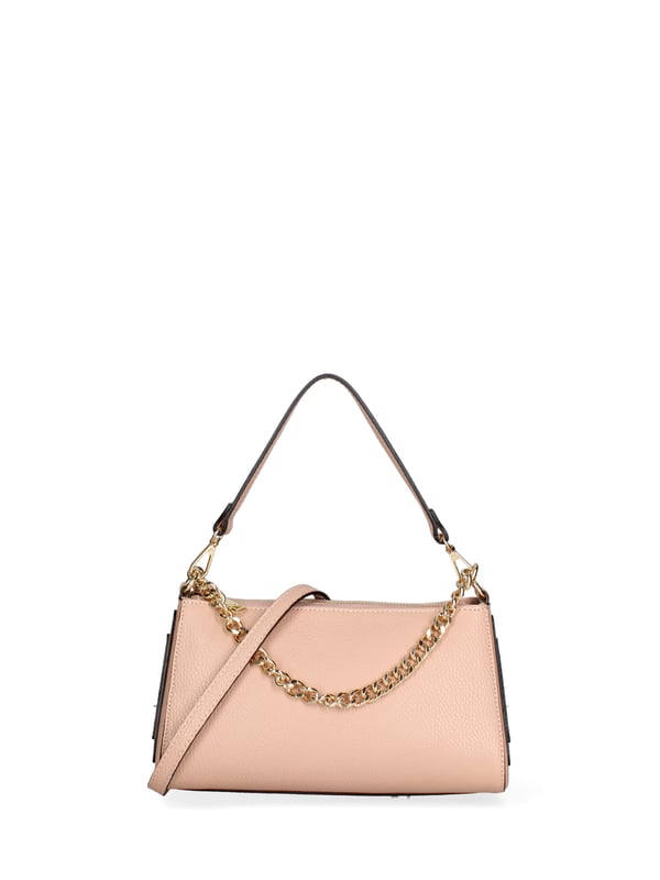 Damen Handtasche Made in Italy - Modell Seraphina Elite - 100% Leder - 26.0 x 14.0 x 12.0 cm