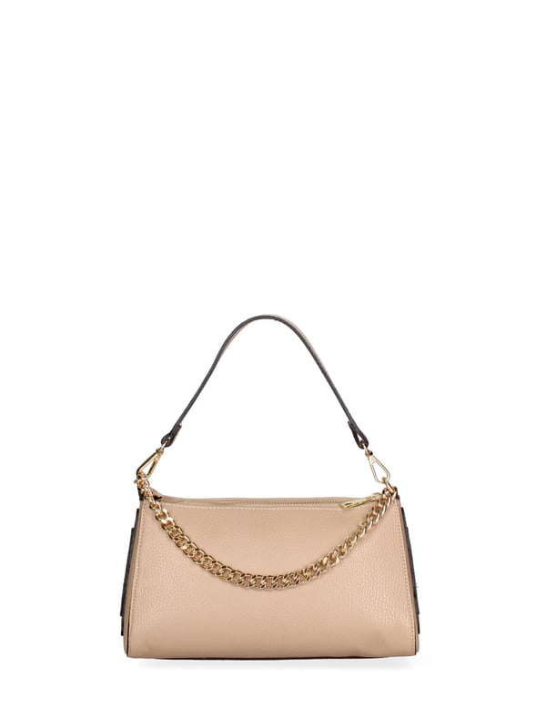 Damen Handtasche Made in Italy - Modell Seraphina Elite - 100% Leder - 26.0 x 14.0 x 12.0 cm