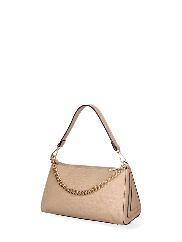 Damen Handtasche Made in Italy - Modell Seraphina Elite - 100% Leder - 26.0 x 14.0 x 12.0 cm