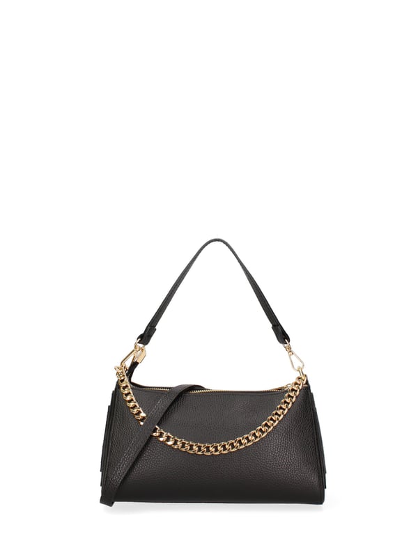 Damen Handtasche Made in Italy - Modell Seraphina Elite - 100% Leder - 26.0 x 14.0 x 12.0 cm
