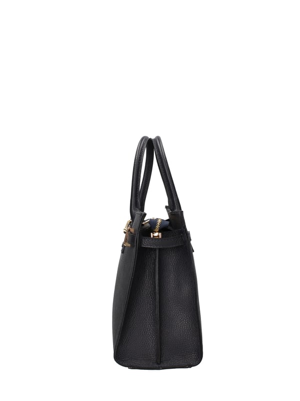 Bolso de mano mujer Hecho en Italia - Modelo Zelia Ultra - 100% cuero - 37.5 x 24.0 x 14.0 cm