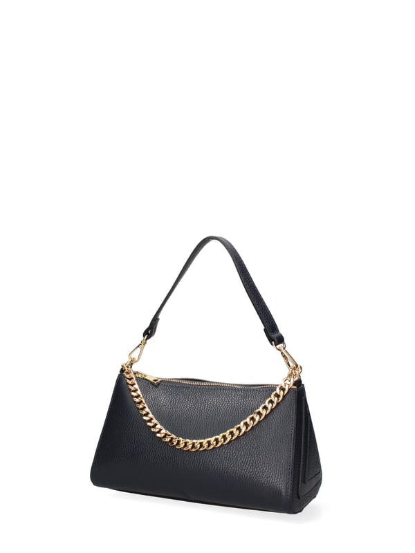 Bolso de mano mujer Hecho en Italia - Modelo Seraphina Elite - 100% piel - 26.0 x 14.0 x 12.0 cm