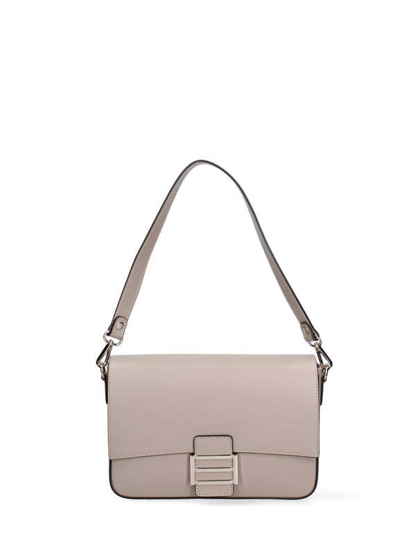 Bolso bandolera de mujer Hecho en Italia - Modelo Morea Nova - 100% piel - 25.0 x 17.0 x 7.0 cm