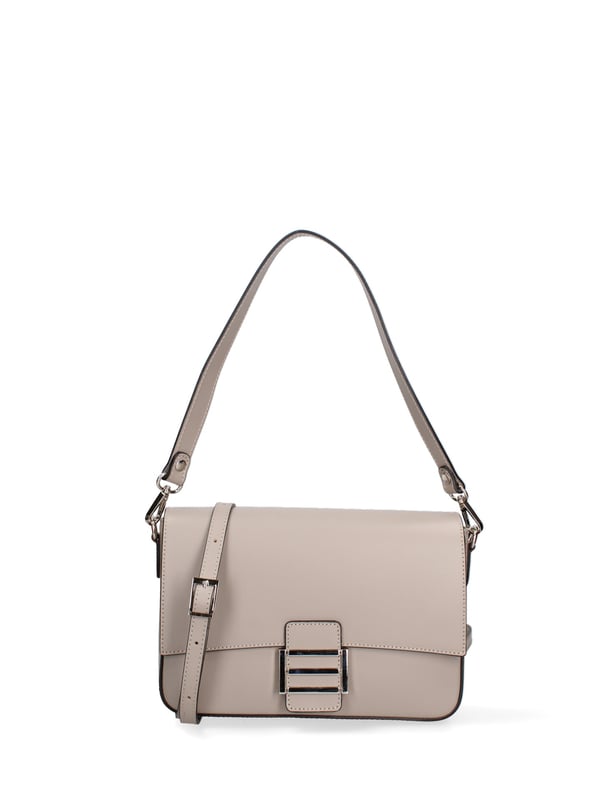 Bolso bandolera de mujer Hecho en Italia - Modelo Morea Nova - 100% piel - 25.0 x 17.0 x 7.0 cm