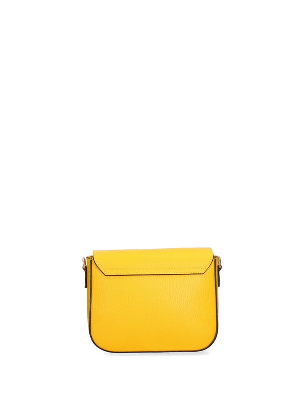 Bolso bandolera de mujer Hecho en Italia - Modelo Lumira Prime - 100% cuero - 21.0 x 13.0 x 6.0 cm