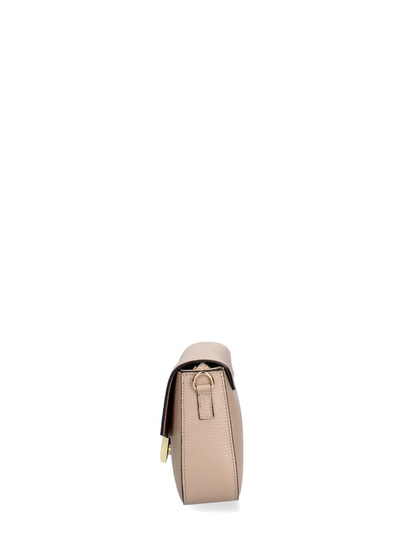 Damen Umhängetasche Made in Italy - Modell Lumira Prime - 100% Leder - 21.0 x 13.0 x 6.0 cm