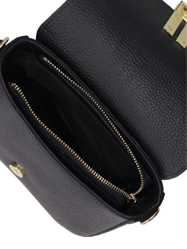 Damen Umhängetasche Made in Italy - Modell Lumira Prime - 100% Leder - 21.0 x 13.0 x 6.0 cm