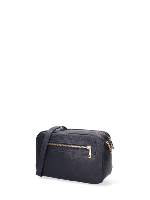 Dames schoudertas Made in Italy - Lumena Chic model - 100% leer - 24.0 x 16.0 x 10.0 cm