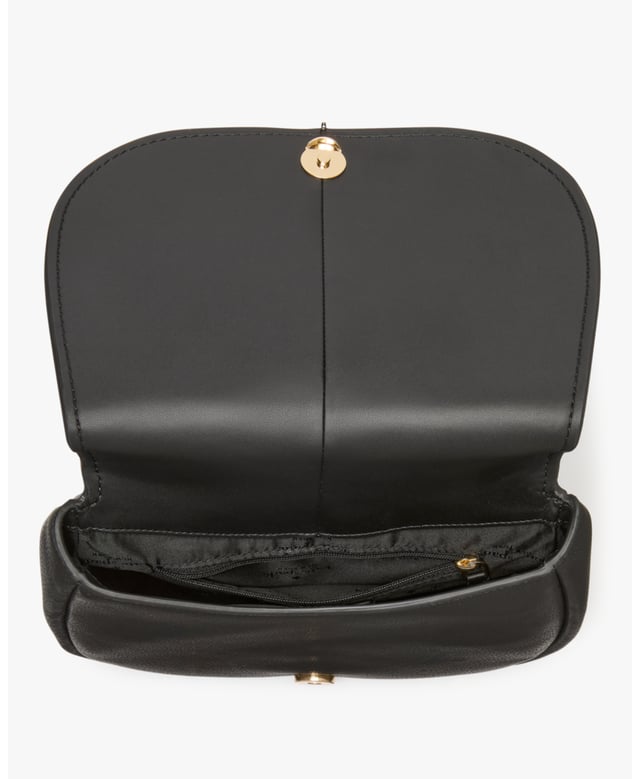 Kayla Pebbled Leather Saddle Bag We Think A Shoulder Bag Should Be Two Things: Chic And Functional. This Pretty One Holds All Of Your Essentials--Wallet, Keys And Phone--And Has A Pocket To Stash Snacks (Be It Gummy Bears Or Almonds). Because Those Are Essential, Too., Kayla Pebbled Leather Saddle Bag, Iphone 13 Pro Max, Comes W Crossbody Strap, Zip Pocket, Length: 6.00 Cm, Width: 23.00 Cm, Height: 19.00 Cm