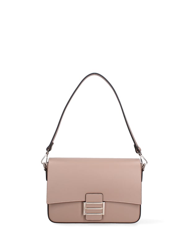 Bolso bandolera de mujer Hecho en Italia - Modelo Morea Nova - 100% piel - 25.0 x 17.0 x 7.0 cm