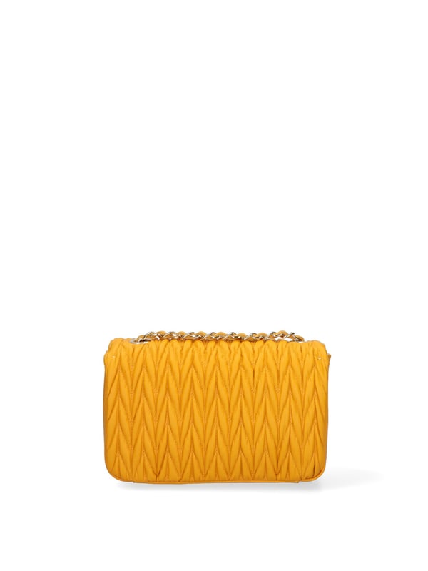 **Damen Umhängetasche Made in Italy - Modell Cielia Lux - Echtes Leder** - 23.0 x 14.0 x 7.0 cm
