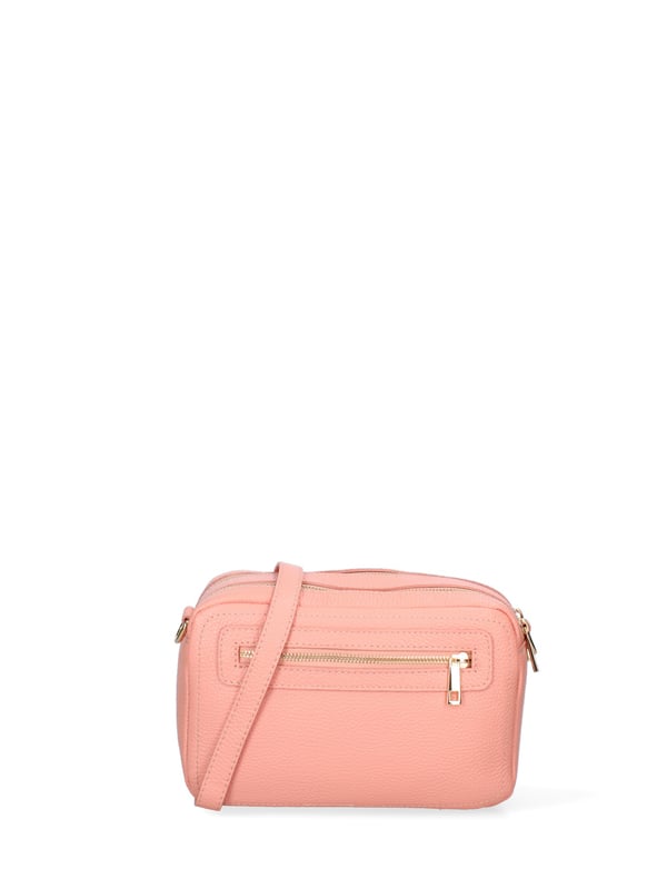 Bolso bandolera de mujer Hecho en Italia - Modelo Lumena Chic - 100% piel - 24.0 x 16.0 x 10.0 cm