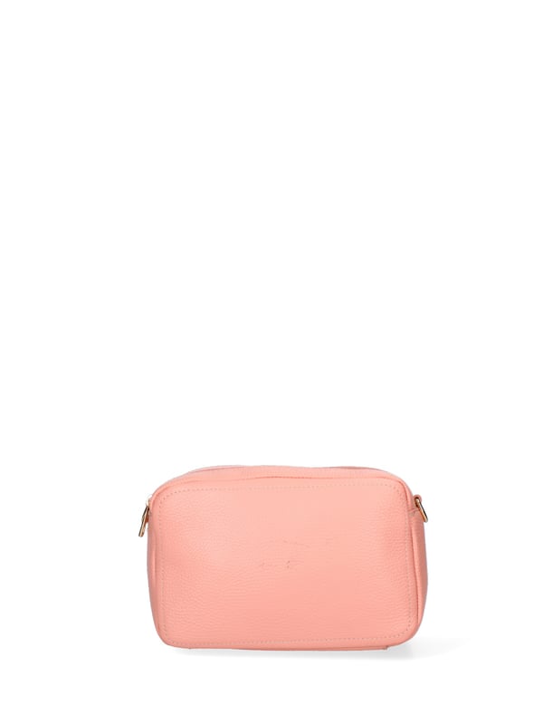 Bolso bandolera de mujer Hecho en Italia - Modelo Lumena Chic - 100% piel - 24.0 x 16.0 x 10.0 cm
