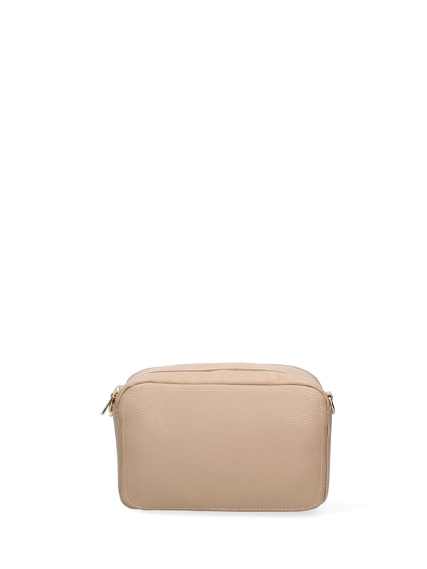 Damen Umhängetasche Made in Italy - Modell Lumena Chic - 100% Leder - 24.0 x 16.0 x 10.0 cm