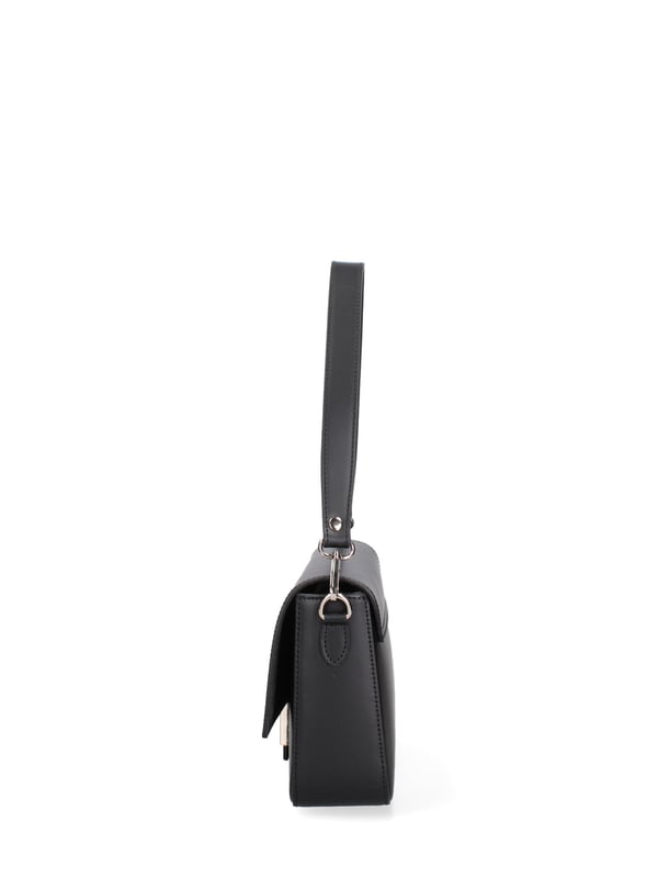 **Damen Umhängetasche Made in Italy - Modell Morea Nova - 100% Leder** - 25.0 x 17.0 x 7.0 cm