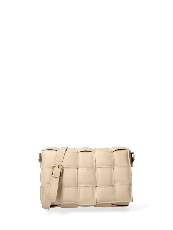Damen Umhängetasche Made in Italy - Modell Artena - 100% Leder - 26.0 x 17.0 x 6.0 cm