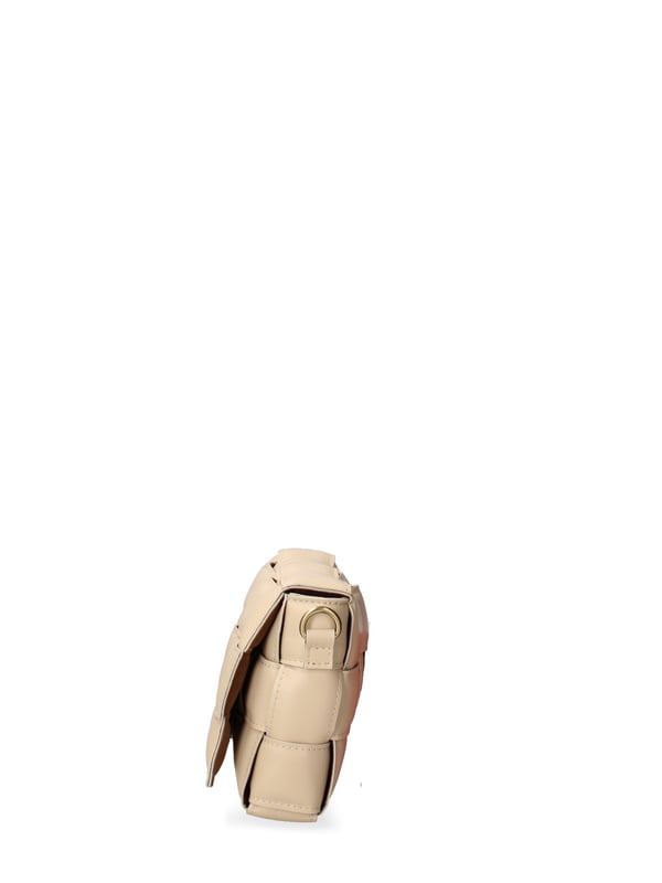 Damen Umhängetasche Made in Italy - Modell Artena - 100% Leder - 26.0 x 17.0 x 6.0 cm