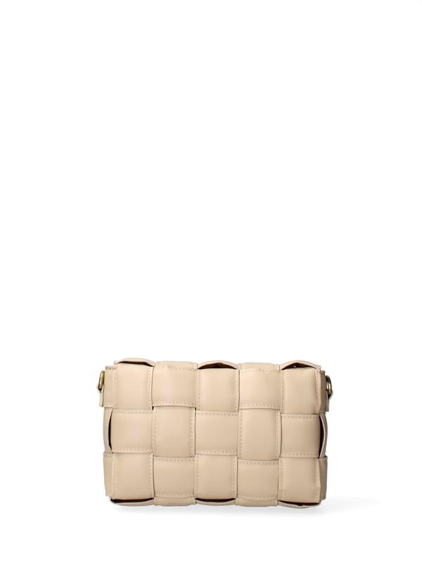 Damen Umhängetasche Made in Italy - Modell Artena - 100% Leder - 26.0 x 17.0 x 6.0 cm