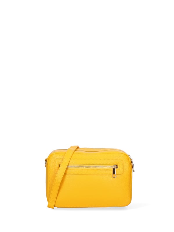 Damen Umhängetasche Made in Italy - Modell Lumena Chic - 100% Leder - 24.0 x 16.0 x 10.0 cm
