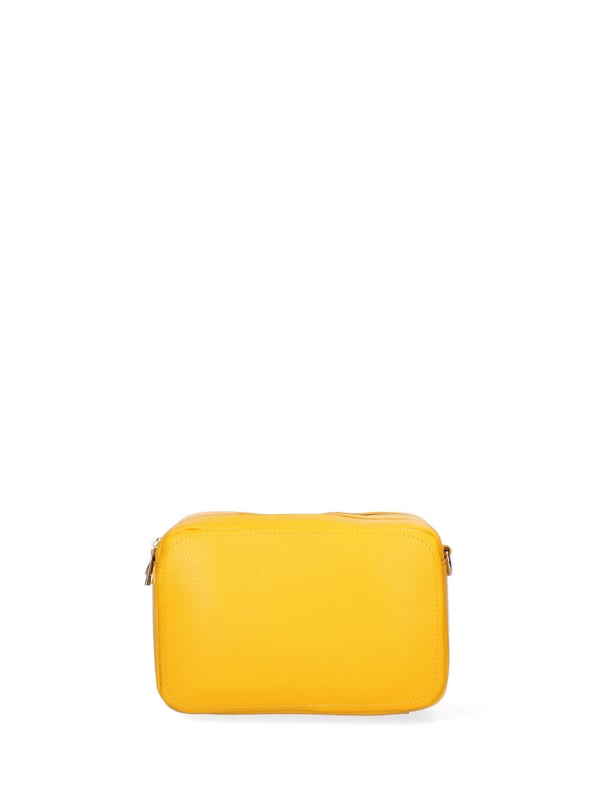 Damen Umhängetasche Made in Italy - Modell Lumena Chic - 100% Leder - 24.0 x 16.0 x 10.0 cm
