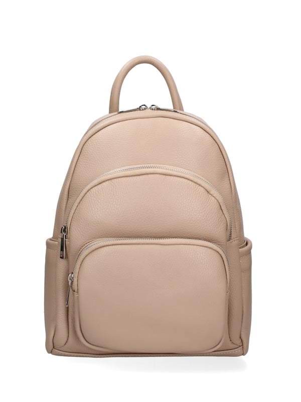 Mochila de mujer Hecho en Italia - Modelo Valoria Pro - 100% cuero - 26.0 x 31.0 x 11.0 cm