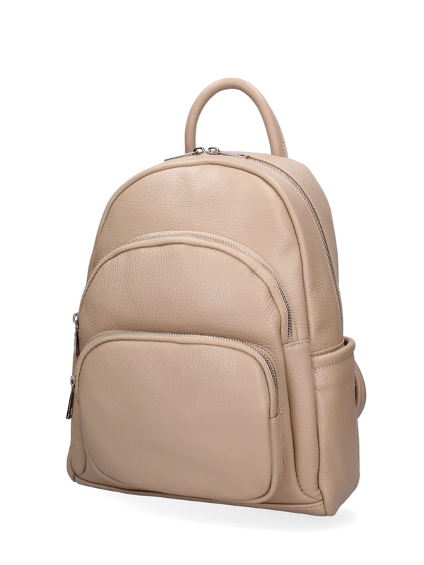 Mochila de mujer Hecho en Italia - Modelo Valoria Pro - 100% cuero - 26.0 x 31.0 x 11.0 cm