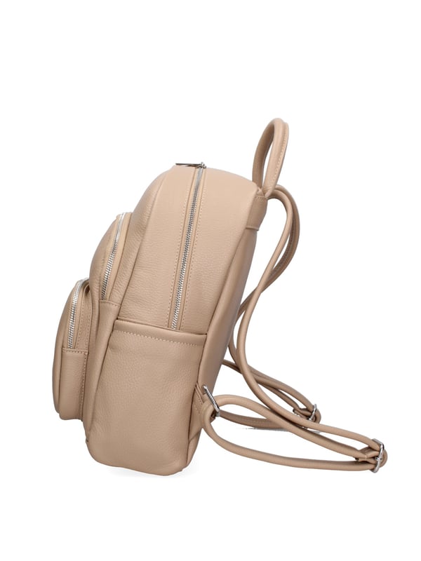 Mochila de mujer Hecho en Italia - Modelo Valoria Pro - 100% cuero - 26.0 x 31.0 x 11.0 cm