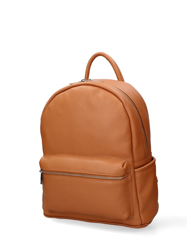 Damenrucksack Made in Italy - Modell Edera Chic - 100% Leder - 31.0 x 34.0 x 15.0 cm